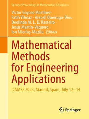 cover image of Mathematical Methods for Engineering Applications